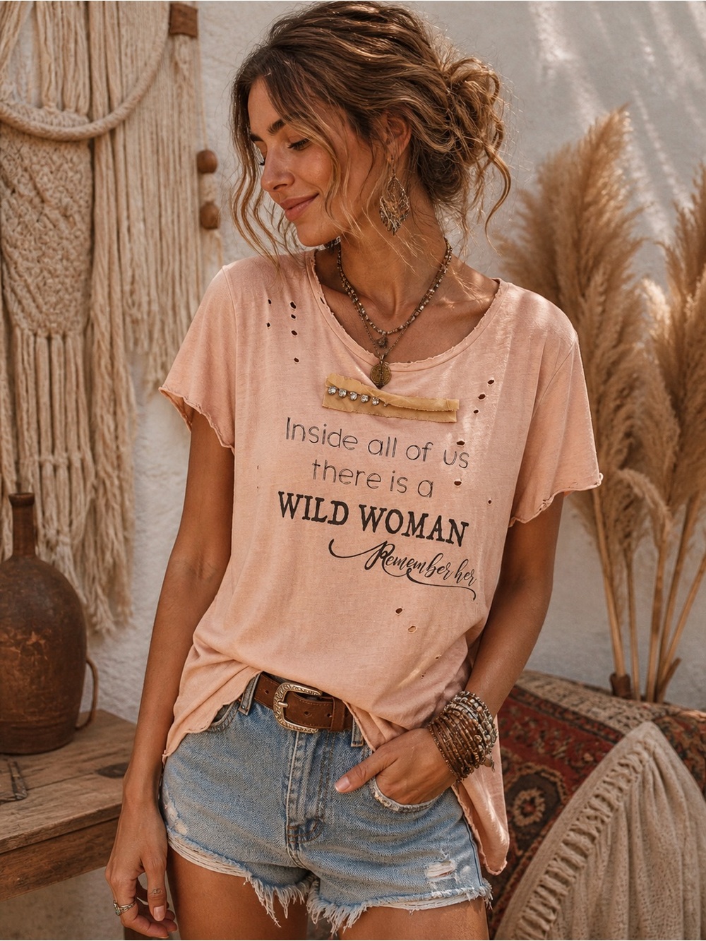 A Rare Bird “Wild Woman” Graphic Tee